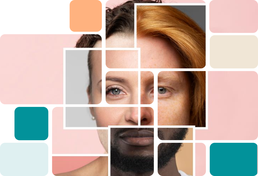 portraits croisés MosaicMaker